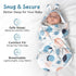 3-Way 0-3 3-6 100% (3M (0-3), Joy-Crafted FBL Adjustable Swaddles for Newborns | & Month Baby Sleep Sack