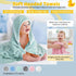 6 Pack 30 30 Inch Chumia Baby Bath Towel Coral Fleece Soft Absorbent Newborn Hooded Towel for Kid x Toddler Bath