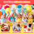 9 Pack LESONG Fidget Sensory Toys for Kids: Quiet Textured Finger Spinner Toys - Sensory Texture Stress Toys for Kids