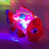 Tipmant Cute Electric Fish Toy, Electronic Goldfish Vehicle, Music, Flash LED Lights for Baby Toddler Gifts