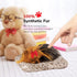 Realistic Minis Yorkie Interactive Plush Toy, Life-Like Electronic Pets with 100% Handcrafted Synthetic Fur