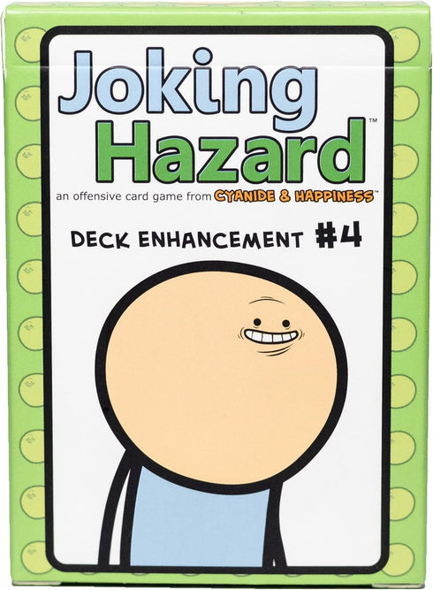 Joking Hazard Comic Building Card Game - Deck Enhancement #4 by Cyanide and Happiness for 3-10 Players, Green