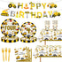 80 4th Letromp Pcs Construction Birthday Decorations Construction Four Years Old Disposable Paper Dinner Plates Napkins