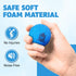 Mini Hockey Balls - 6 Soft Foam Balls for Knee and Floor Hockey - 2" Indoor Mini Hockey Balls