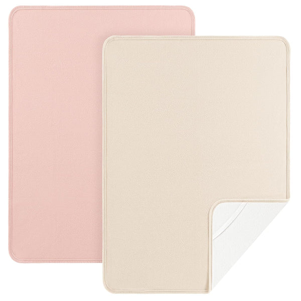 Portable Diaper Changing Pad 2 Pack Baby Changing Pad Travel, Lightweight Absorbent