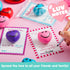 36 Packs JOYIN Heart Shape Stress Ball with Cards Stress Relief Fidget Toy for Valentine Party Favors, Classroom Prize