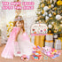 Set 63Pcs Sets 3-5 6 Playset, Tea Party for Little Girls, Pretend Play Toys, Princess Dress Up Tea Time, Tin Tea