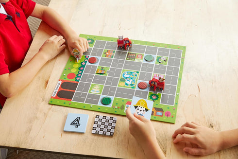Mudpuppy Fire Engine Rescue - Cooperative Preschool Board Game for Children Ages 4 and Up