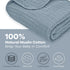 Set Large Muslin Crib Sheet & Blanket for Infants - Soft & Breathable