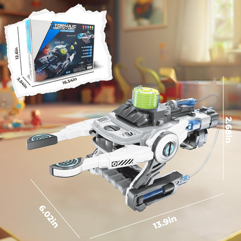 8 9 10 11 12 13 14 8-14 SMIESSKIDDO Robotic Mechanical Hand STEM Toy for Kids | Parents Choice Award Winner | Kids