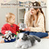 5 17.75 Inches Mommy 4 Set HyDren Pcs Realistic Ragdoll Cat Stuffed Animal, Large Ragdoll Cat Plush with Cute Babies