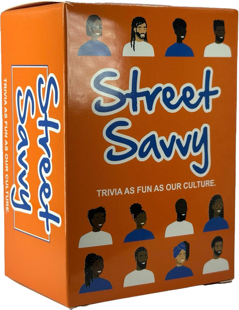 Street Savvy - The Ultimate Hood Trivia Game with 100 Engaging Cards for Unforgettable Parties