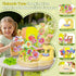JoySpark Toys 150PCS 3-12 Fabric Flower Bouquets Toys DIY Flower Making Kit for Kids Ages Arts & Crafts Flower Crafts