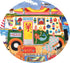 Ceaco 5 in 1 Multipack Happy Camper, (2) 300 Piece, (2) 500 Piece, (1) 750 Piece Jigsaw Puzzles