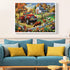 300 Pieces Jigsaw Puzzle for Adults, Country Life Puzzle, Agricultural Life and Rural Beauty, 20.5 x 15 in