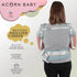6-in-1 Acorn Baby Parent Carrier Sling with Hip Seat - Ergonomic Carrier Front Carrier Breastfeeding Holder for Parents