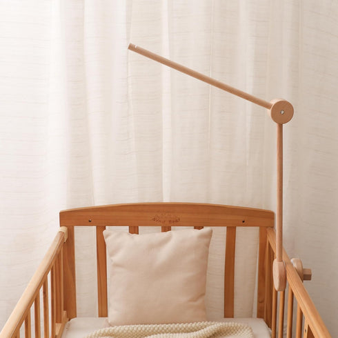 GOODMOM 360 Crib Mobile Arm - Baby Mobile Hanger with Vertical Adjustment, Anti-Tip Clip for Enhanced Safety, Universal