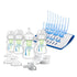 Dr. Brown's Natural Flow Anti-Colic Baby Feeding Set with Folding Drying Rack