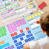 265 Set JoyCat Phonics Magnetic Letter Tiles- Hooked on Phonics, ABC Reading Games with Word-Building Folder & Storage