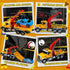 3 4 5 6 1:12 SMILESSKIDDO Toddler Boy Toys for Year Old - Large Friction Powered Tow Truck with Light & Sound, Sports