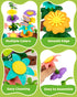 183 Set 3 4 5 6 7 Flower Garden Building Toys for Girls: PCS Kids Gardening Kit Gifts for Year Old Toddler