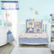 EVERYDAY KIDS 4 Piece Boys Crib Bedding Set - Jungle Sports -