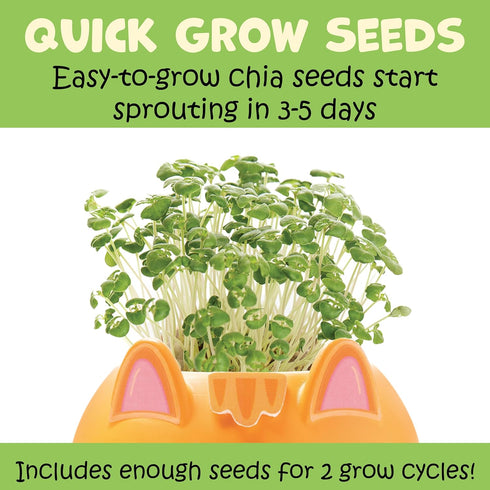 6+) Creativity for Kids Plant-A-Pet: Kitty - Arts and Crafts for Kids, Mini Gifts for Girls and Spring Crafts for Kids