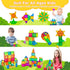cossy 120Pcs Magnet Tiles Magnetic 3D Building Blocks Set for Kids 3+ with Stronger Magnets, Educational Construction