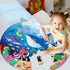 Jumbo 22.8 inch Floor Puzzle for Kids Under The Sea, 71Pcs Ocean Theme Educational Toys for 4-6 Years