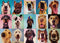 WESEN 1000 Piece Jigsaw Puzzle for Adult & Kid - Festive Holiday Animal