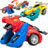 Dinosaur Monster Truck Toys for Ages 3-4, Collision Transforming Toys Cars, 2
