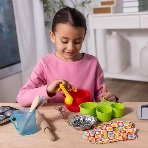 Set (20 Melissa & Doug Baking Play pcs) - Play Kitchen Accessories