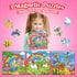 36 Pieces Magnetic Puzzles for Toddlers 3-5, Airplane Car Road Trip Activities for Kids 3-6 Years