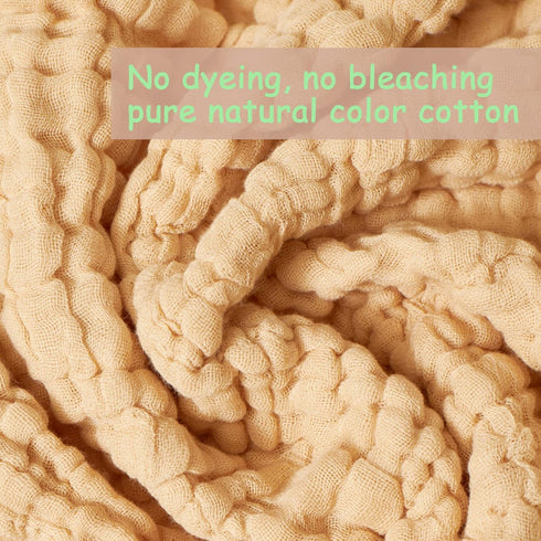 Daxue 2 100% 43" 43" Pcs Nursery Swaddling Blankets Natural Unbleached Cotton Quilt x Muslin Swaddle Blankets for Baby