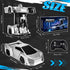 360 4-7 8-12 Sumsoltic Remote Control Car Transforming Robot Toys for Boys, Cyber Style RC Truck with One-Button