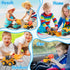 vusum 2-4, 1 2 3 Set, Toddler Toys for Ages Kids Toys for Year Old Boy Girls,Dump Truck Cement Mixer Excavator Toy Cars