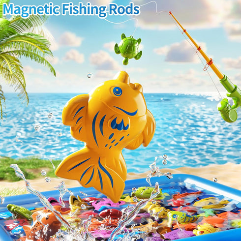 PEADUCK 3-5 Fishing Toy for Kids Years Old