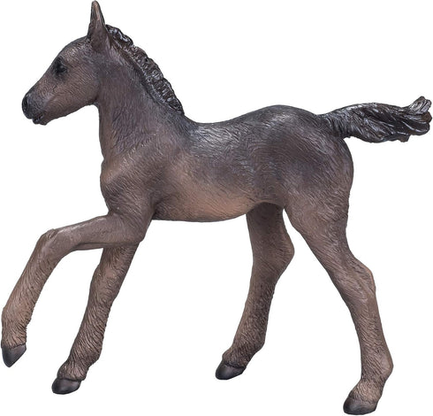 MOJO Hand Painted Black Arabian Foal Realistic Equestrian Horse Club Toy Figurine