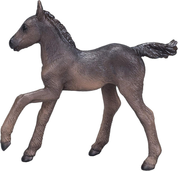 MOJO Hand Painted Black Arabian Foal Realistic Equestrian Horse Club Toy Figurine