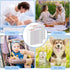 Tenceur 1800 Pcs Baby Disposable Diaper Sacks, Scented Bags with Easy Tie Handle for Baby Travel