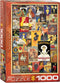 EuroGraphics Vintage Posters - 1000 Piece Jigsaw Puzzle