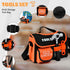 Set Set 49 3-8, Toddler Tool & Kids Tool PCS with Electric Drill, Portable Storage Bag & Adjustable Belt - Construction