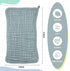 6 Pack 20 10 Inch 6 Irenare Muslin Burp Cloths Cotton Baby Burping Rags Large x Layers Spit up Rags Soft Absorbent