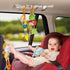 0, 3, 6, 9, 12 4 Pack TUMAMA Baby Toys for Months, Handbells Baby Rattles, Soft Plush Early Development Stroller Car