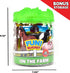 Sunny Days Entertainment Farm Animals Bucket – 56 Piece Toy Play Set for Kids | Horses and More Plastic Figures Playset with Storage Bucket