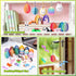 YILCER Mini Dragon Eggs & Animals Prefilled Easter Eggs Easter Basket Essentials&Stuffers Surprise Toy Eggs with Mini