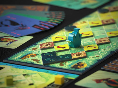 2 Communication (5" 5" 2") ALLPLAY Sail Cooperative Strategy Player Board Game for Adults and Family - Unique Trick
