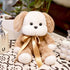 uoozii 12" Non-Shedding Microwavable Weighted Dog Plush Pillow Gift