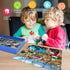 HUADADA Puzzles for Kids Ages 4-8, 100 Piece Construction Vehicles Educational Jigsaw Puzzles for Boys and Girls