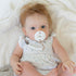 Ryan & Rose Pacifier Clip Georgia - Silicone Pacifier Clip Baby boy Baby Girl Binky paci Clip Baby Pacifier Holder